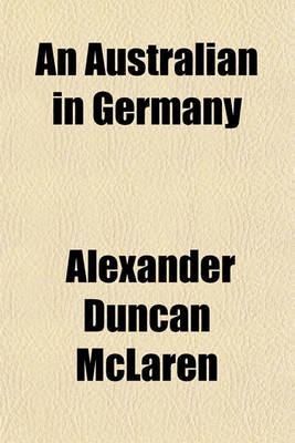 Book cover for An Australian in Germany