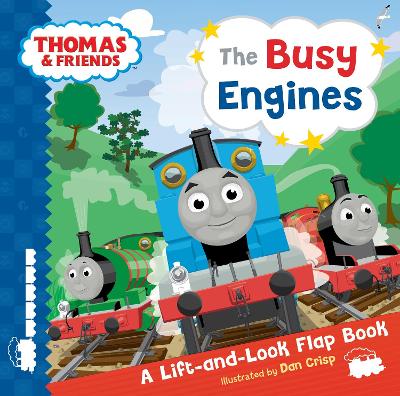 Book cover for Thomas & Friends Busy Engines Lift-the-Flap Book