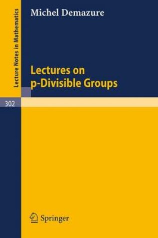 Cover of Lectures on P-Divisible Groups