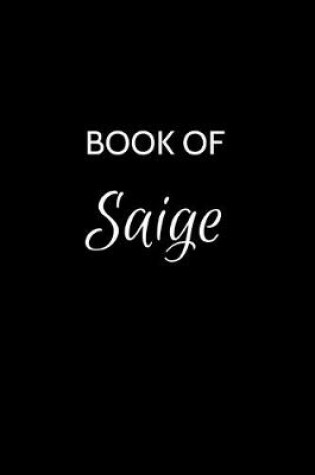 Cover of Book of Saige