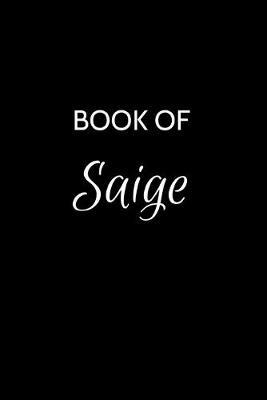 Book cover for Book of Saige