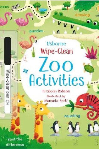 Cover of Wipe-Clean Zoo Activities