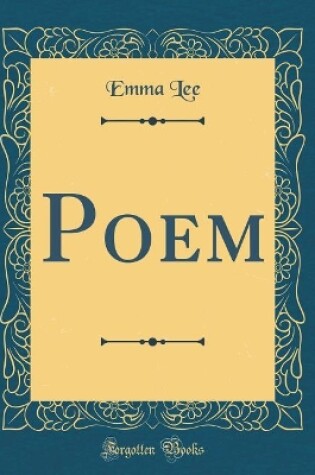 Cover of Poem (Classic Reprint)