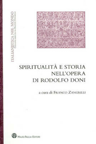 Cover of Spiritualita E Storia Nell'opera Di Rodolfo Doni