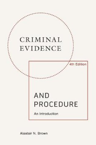 Cover of Criminal Evidence and Procedure