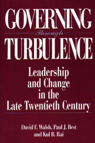 Cover of Governing Through Turbulence