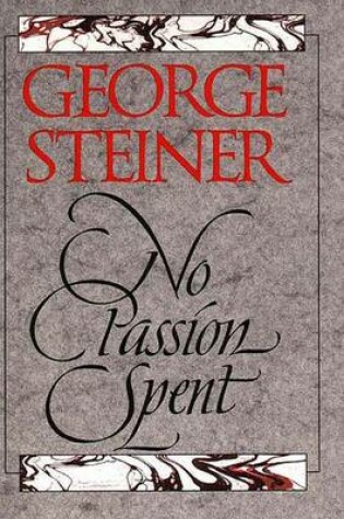 Cover of No Passion Spent