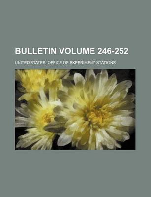 Book cover for Bulletin Volume 246-252