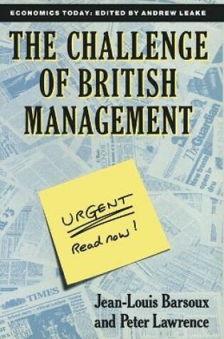 Cover of The Challenge of British Management