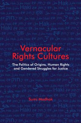 Book cover for Vernacular Rights Cultures