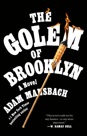 Book cover for The Golem of Brooklyn