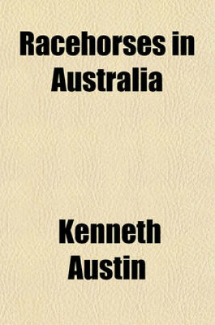 Cover of Racehorses in Australia