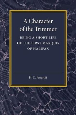 Cover of A Character of the Trimmer