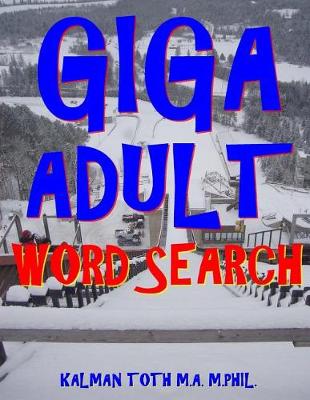 Book cover for Giga Adult Word Search