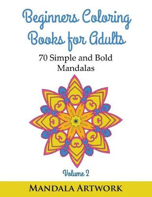 Book cover for Beginners Coloring Book for Adults