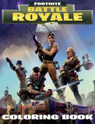 Book cover for Fortnite Coloring Book