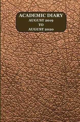 Cover of Academic Diary August 2019 to August 2020