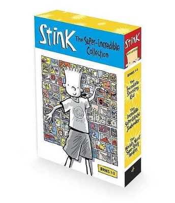 Book cover for Stink: Super-Incredible Collection Box S