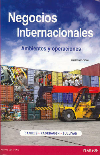 Book cover for Negocios Internacionales Ambientesy Operaciones