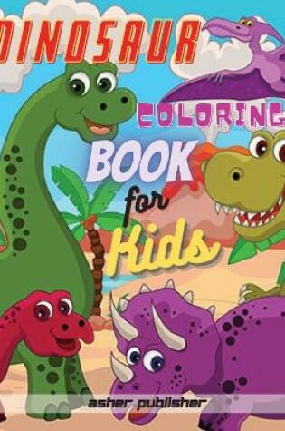 Cover of Dinosaur Coloring Book