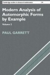 Book cover for Modern Analysis of Automorphic Forms By Example
