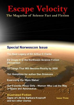 Book cover for Escape Velocity : The Magazine of Science Fact and Fiction: Issue Three