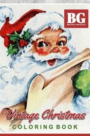 Cover of Vintage Christmas Coloring Book