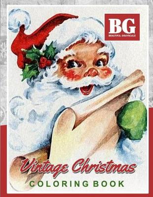 Book cover for Vintage Christmas Coloring Book