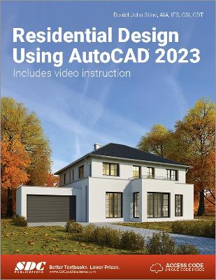 Book cover for Residential Design Using AutoCAD 2023