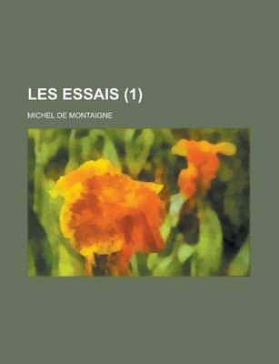 Book cover for Les Essais (1)