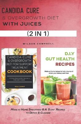 Book cover for Candida Cure & Overgrowth Diet with Juice