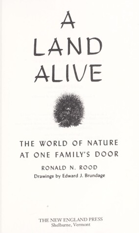 Book cover for Land Alive