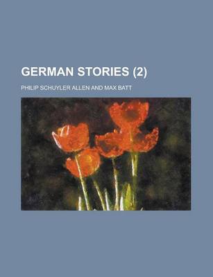 Book cover for German Stories Volume 2
