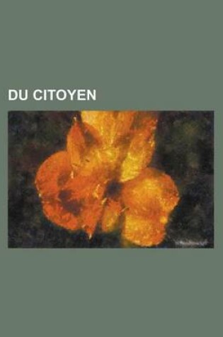 Cover of Du Citoyen