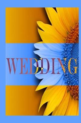 Cover of Wedding Journal Sunflower Wedding