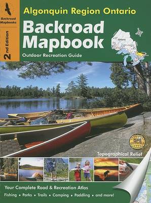 Book cover for Algonquin Region Ontario Backroad Mapbook