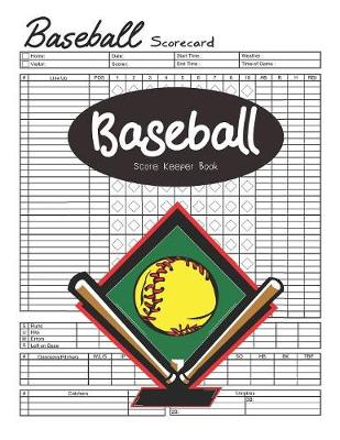 Cover of Baseball Score Keeper Book