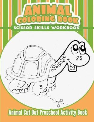 Book cover for Animal Coloring Book