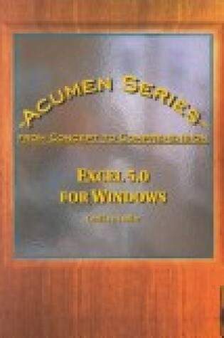 Cover of Excel 5.0 for Windows