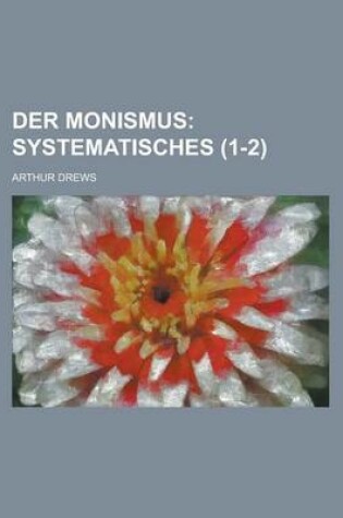 Cover of Der Monismus (1-2)