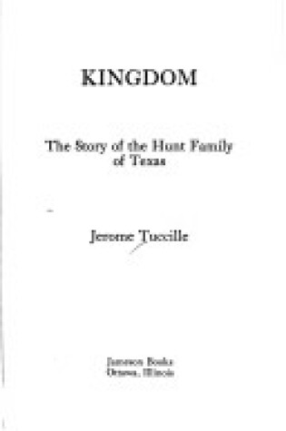 Cover of Kingdom