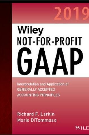 Cover of Wiley Not-for-Profit GAAP 2019