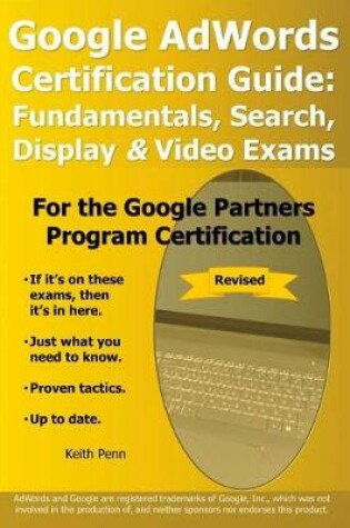 Cover of Google AdWords Certification Guide