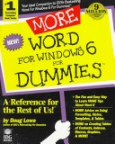 Book cover for More Word 6 for Windows For Dummies