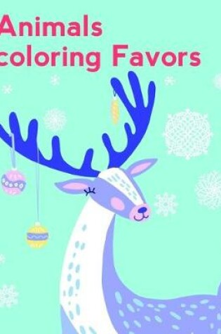 Cover of Animals Coloring Favors