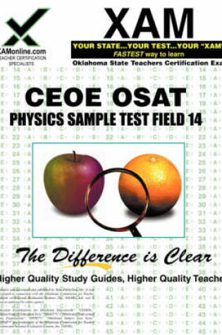 Cover of CEOE OSAT Physics Sample Test Field 14
