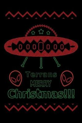 Book cover for Terrans Merry Christmas Alien UFO