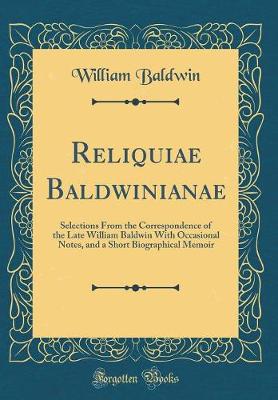 Book cover for Reliquiae Baldwinianae