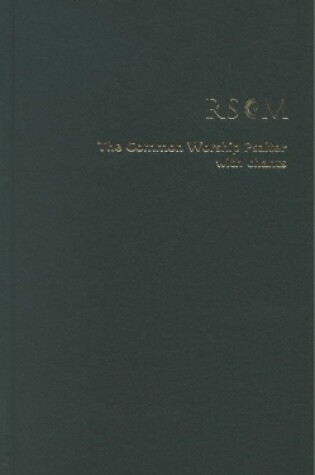 Cover of Common Worship Psalter with Chants