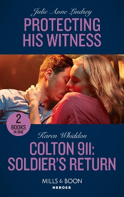 Book cover for Protecting His Witness / Colton 911: Soldier's Return